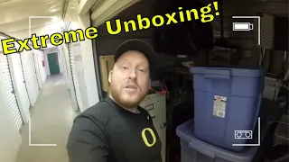 Storage Unit EXTREME UNBOXING Unclaimed Abandoned Boxes Found!