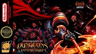 Dungeons & Doomknights - A "ZeldaVania" for NES - Longplay