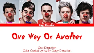 One Direction - One Way Or Another (Teenage Kicks) (New Color Coded Lyrics 2024)