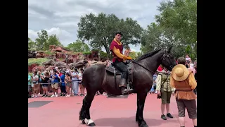 Gaston at Disney World’s Magic Kingdom