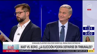 Kast vs. Boric: ¿La elección podría definirse en tribunales?