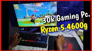 Ryzen 5 4600g || 30k Gaming Pc Setup || 90 Fps || Free Fire 🔥