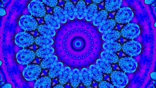 4Hr of 4k Psychedelic Visual Therapy Mandala Meditation with Soothing Music to Calm Your Mind