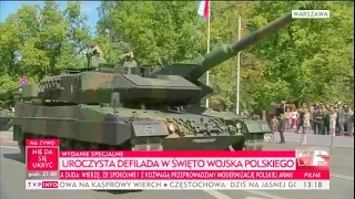 TVP - Poland Armed Forces Day Parade 2017 : Full Army Assets Segment [720p]