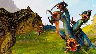 Харибда - новый монстр темных эльфов Total War Warhammer 2 - тесты