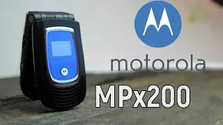 Motorola MPx200: первая раскладушка на Windows (2003) – ретроспектива