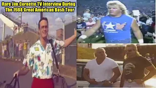 Rare Jim Cornette TV Interview During The 1988 Great American Bash Tour