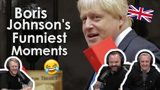 Boris Johnson’s Funniest Moments Caught on Camera REACTION!! | OFFICE BLOKES REACT!!