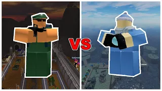 Soldier VS Snowballer (Tower Battles)