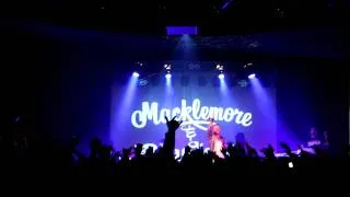 The opening to the Macklemore and Ryan Lewis US Tour in Seattle HD