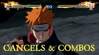 PAIN CANCELS & COMBOS - Naruto Ultimate Ninja Storm 4