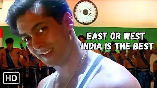 East Or West India Is The Best | Salman Khan, Karishma Kapoor | Independence Day Special Song