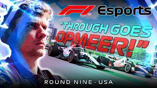 The Most Insane Last Lap In F1 Esports History - F1 Esports 2022 Round 9 USA