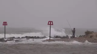 Storm Ciara, Southbourne (Bournemouth) and Christchurch, Feb 9th 2020 Storm Dennis Hit a week later.