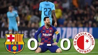 Barcelona vs Slavia Prague [0-0], Champions League, Group Stage 2019/20 - MATCH REVIEW