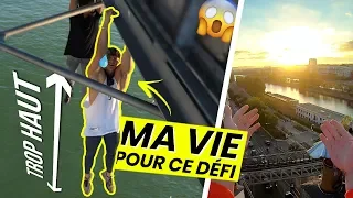 LE PLUS GROS CHALLENGE DE MA VIE... 😱 (suspendu sous un pont)