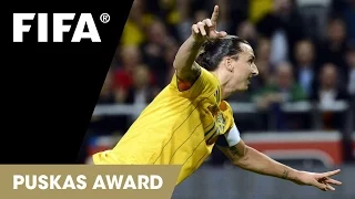 Zlatan Ibrahimović Bicycle Kick Goal | FIFA Puskas Award 2013 WINNER