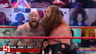 WWE top 10 Top 10 Raw moments  , June 7, 2021
