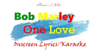 Bob Marley - One Love Onscreen Lyrics/Karaoke