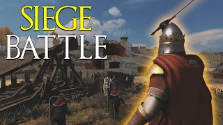 Mount & Blade 2: Bannerlord | BESIEGING a CASTLE | SIEGE Gameplay