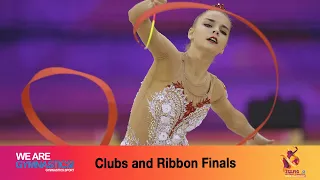 2019 Rhythmic Worlds, Baku (AZE) – Highlights 2, Clubs and Ribbon Finals - We are Gymnastics !