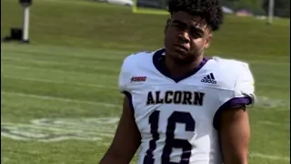 Alcorn State Football Spring Game QB Chris Martin