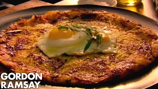 Leek & Gruyère Rösti with Fried Eggs | Gordon Ramsay