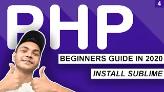 Sublime Text 3 Installation | PHP Tutorial For Beginners Full  [ Beginner To Advance ]