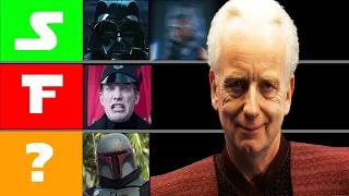 Ranking Star Wars Characters Part 1 Best to Worst - Characters Tier List