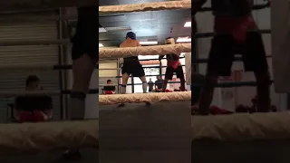 Jazza Dickens Sparring. Miami 5th Street Gym