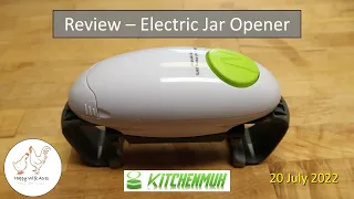 Review -  Electric Jar Opener