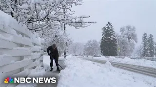 Severe weather brings tornadoes, hail and heavy snow