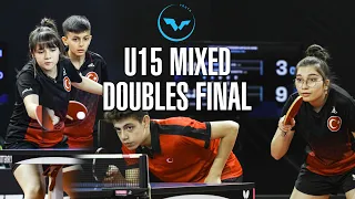 Asude Tuba SIMSEK / Mustafa NEBHAN (TUR) vs Görkem OCAL / Busra DEMIR l FINAL U15 Mixed Doubles