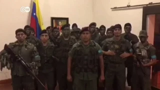 Militares se declaran "en rebeldía" contra el Gobierno venezolano