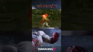 Tekken 8 vs Tekken 6 🔥 #shorts