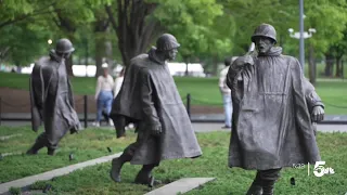 Southern Colorado Honor Flight veterans honor fellow service members