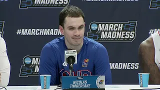 Kansas First Round Postgame Press Conference - 2024 NCAA Tournament