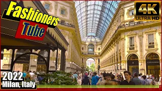 #Milan THE FASHION CAPITAL Of #Italy 🇮🇹 |CITY TOUR| In [4K-UHD] (June 2022)