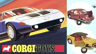 Presentation of the catalog of all models produced by Corgi in 1970. Who knows what Project X was?