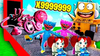 СТРОЮ БЕСКОНЕЧНУЮ ФАБРИКУ POPPY PLAYTIME МАМА ДЛИННЫЕ НОГИ #3 НУБ И ПРО ВИДЕО ROBLOX Poppy Playtime