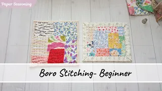 Boro Stitching - Trying Something New