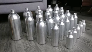 How to make metal bottles, aluminium cans ,copper bottles?