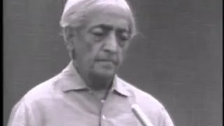 Is it possible to be completely awake? | J. Krishnamurti