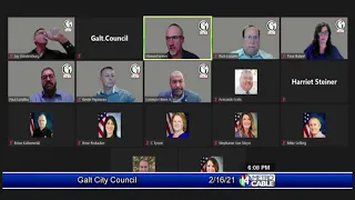 Galt City Council - February 16, 2021