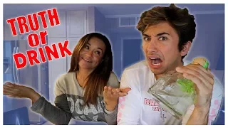 DIRTY TRUTH OR DRINK WITH MY MOM! (BAD IDEA)