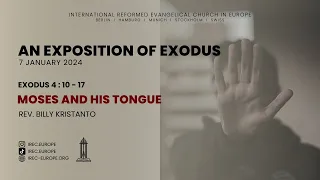 Rev. Billy Kristanto - Moses and His Tongue - IREC Europe