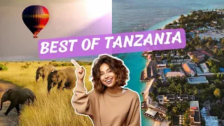 🦓Top 10 Must-Visit Places in Tanzania: A Travel Guide Video 🇹🇿