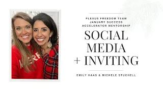 Social Media + Inviting... January Mentorship Coaching 1.15.24