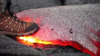 What you can learn from a quick step on lava.