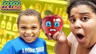 No Mom! I don’t Like Apples! (Gaga Baby Grocery Shopping & Bedtime Routine)